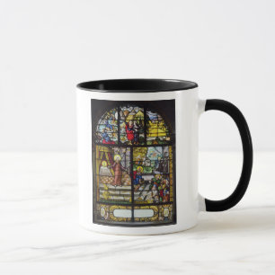 Caneca Janela que descreve o recolhimento do maná