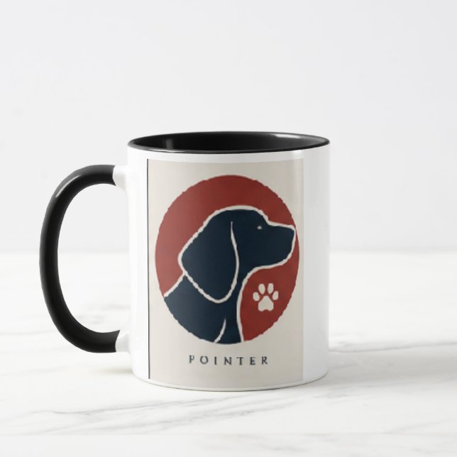 Caneca japan german pointer (Esquerda)