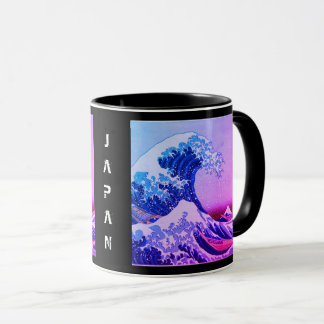 Caneca Japão - Arte Japonesa (Onda de Excelente em Kanaga