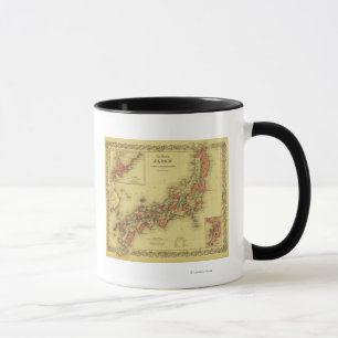 Caneca JapãoMapa PanorâmicoJapão