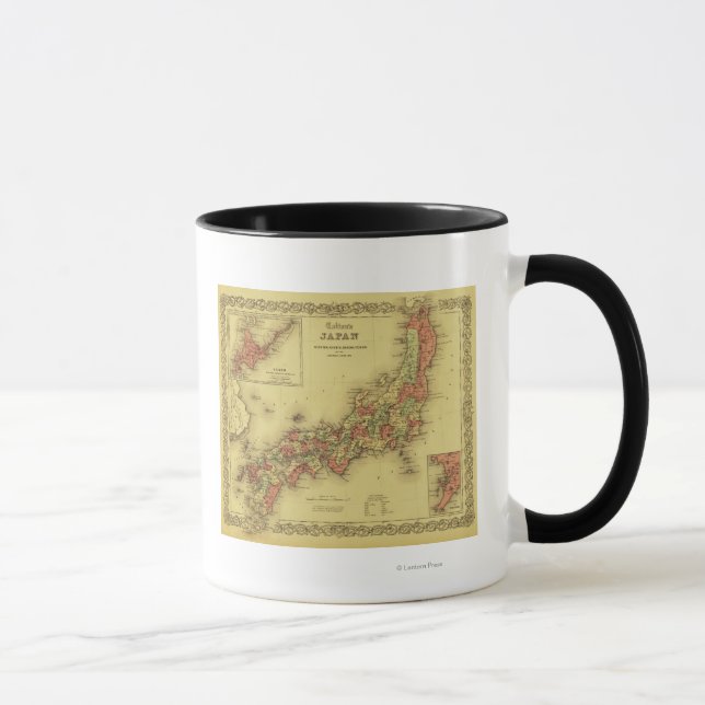 Caneca JapãoMapa PanorâmicoJapão (Direita)