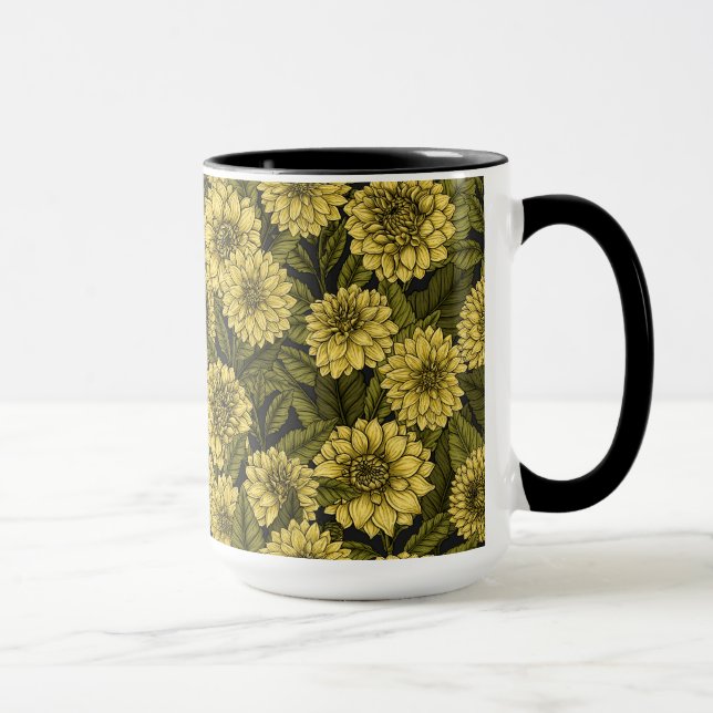 Caneca Jardim Amarelo Dahlia (Direita)
