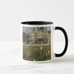 Caneca Jardim das Tulherias, Louvre, Paris, França