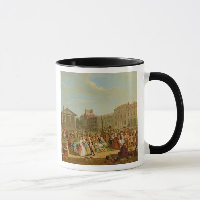 Caneca Jardim de Covent, c.1726 (óleo no cobre) (Direita)
