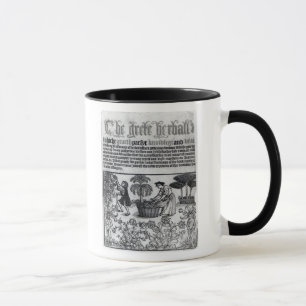 Caneca Jardim de erva medieval