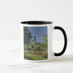 Caneca Jardim de florescência de Claude Monet   em