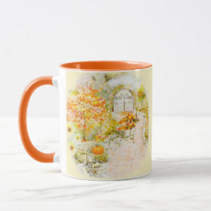 Caneca Jardim de outono