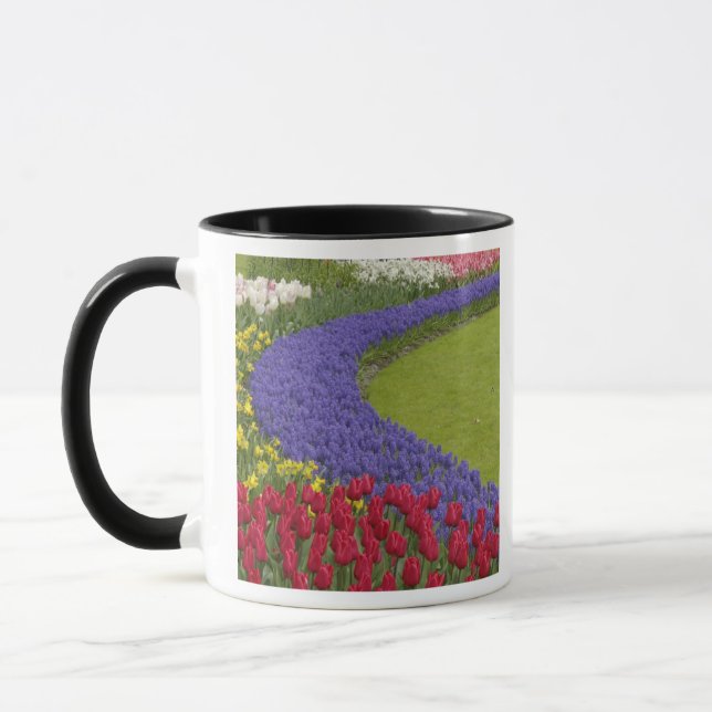 Caneca Jardim de Tulip e de Uvas, Hyacinth e daffodil, (Esquerda)
