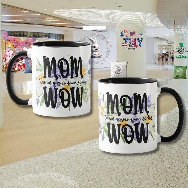 Caneca "Jardim do Amor" do Dia das Mães (Criador carregado)