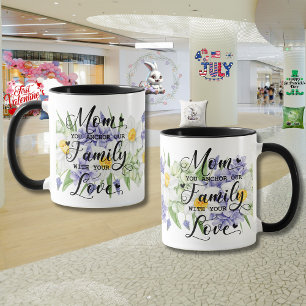 Caneca "Jardim do Amor" do Dia das Mães