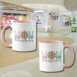 Caneca "Jardim do Amor" do Dia das Mães