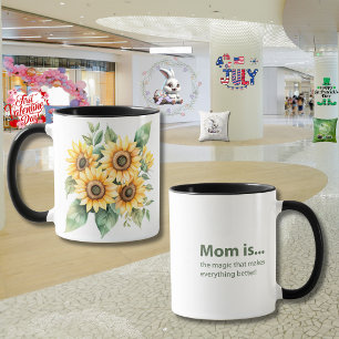 Caneca "Jardim do Amor" do Dia das Mães