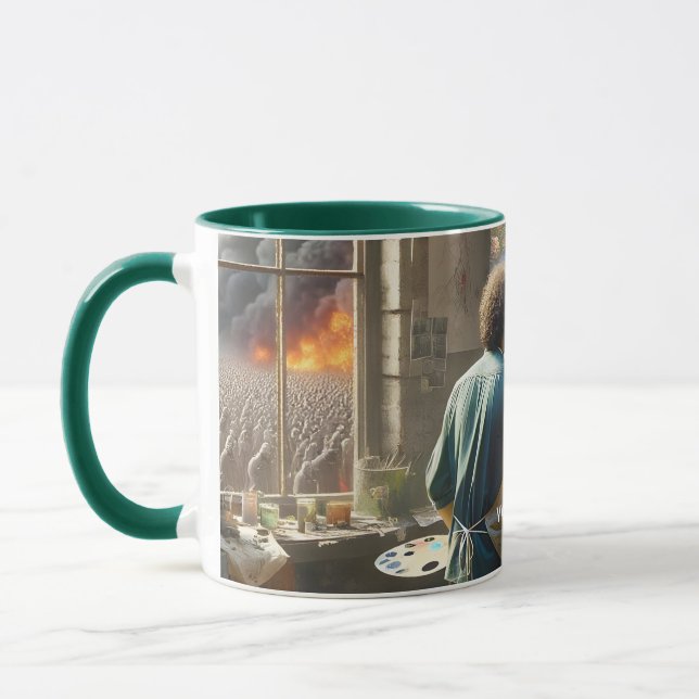 Caneca Jardim Enchido de Flor Fantasy (Esquerda)