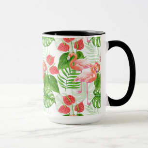 Caneca Jardim Flamingo