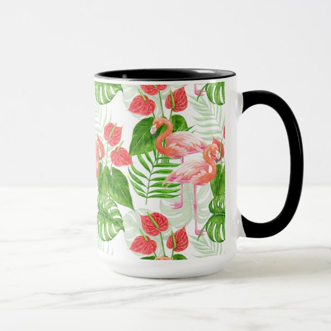 Caneca Jardim Flamingo (Direita)