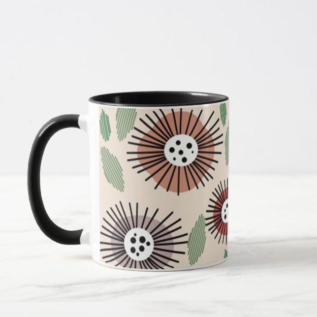 Caneca Jardim Flor Scandi (Esquerda)