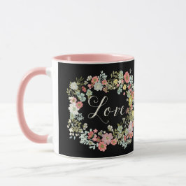 Caneca Jardim Floral Belo Amor Coffee Mug