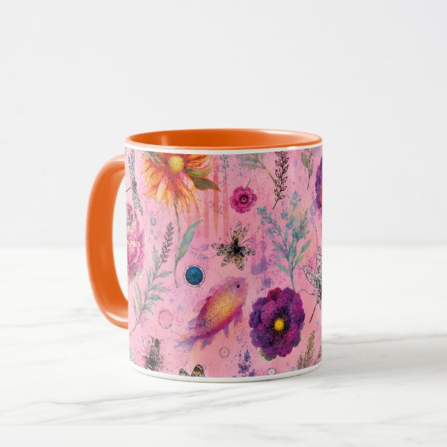 Caneca Jardim Florido Caprichoso (Frente Esquerda)