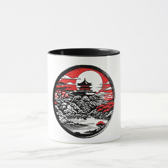 Caneca Jardim japonês (Centro)