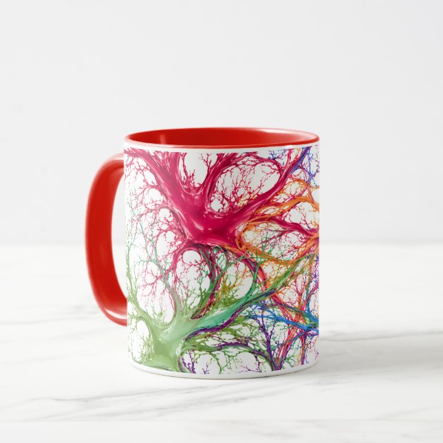 Caneca Jardim Neural (Frente Esquerda)