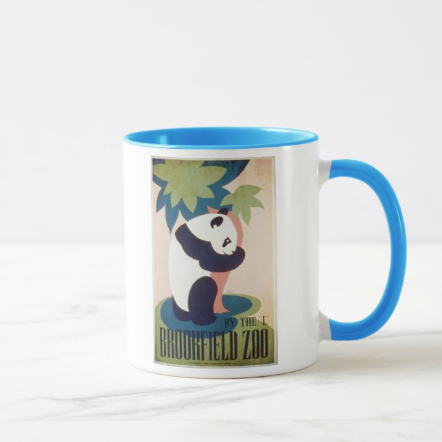 Caneca Jardim-Panda de Brookfield (Direita)