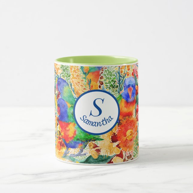 Caneca Jardim Personalizado de Lorique Rainbow (Centro)