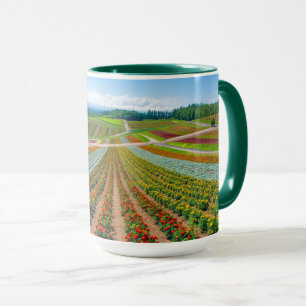 Caneca Jardim   Shikisai nenhuma fazenda da flor de Oka