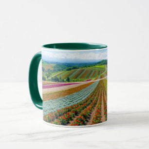 Caneca Jardim Shikisai nenhuma fazenda da flor de Oka