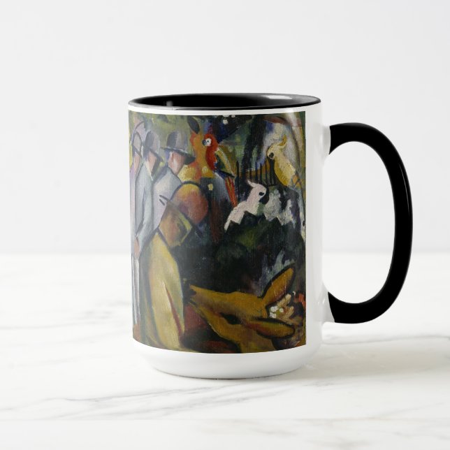 Caneca Jardim zoológico de August Macke | mim (Direita)
