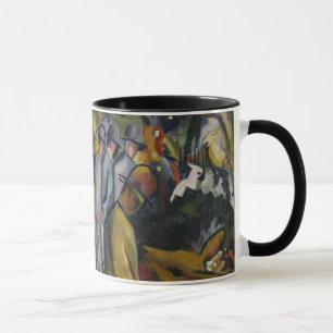 Caneca Jardim zoológico de August Macke   mim