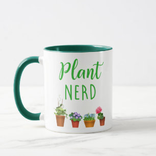 Caneca Jardinagem engraçada e Houseplant do nerd da