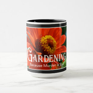Caneca Jardinagem - Porque Assassinato é um mau ditado en