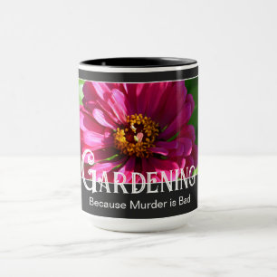 Caneca Jardinagem - Porque Assassinato é um mau ditado en