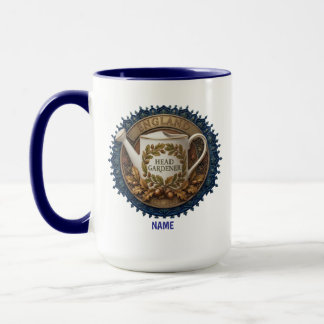 Caneca Jardineiro-Chefe | Relógio de Pulso Personalizado 