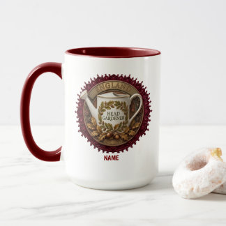 Caneca Jardineiro-Chefe | Relógio de Pulso Personalizado 
