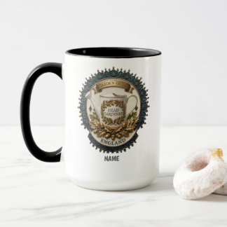 Caneca Jardineiro-Chefe | Relógio de Pulso Personalizado 