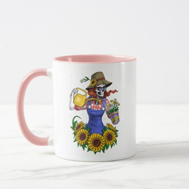 Caneca Jardineiro de Plantas Esqueleto (Esquerda)