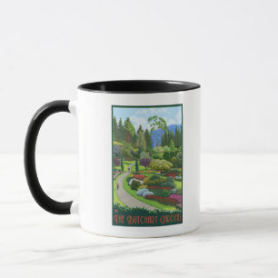 Caneca Jardins Butchart - Baía de Brentwood