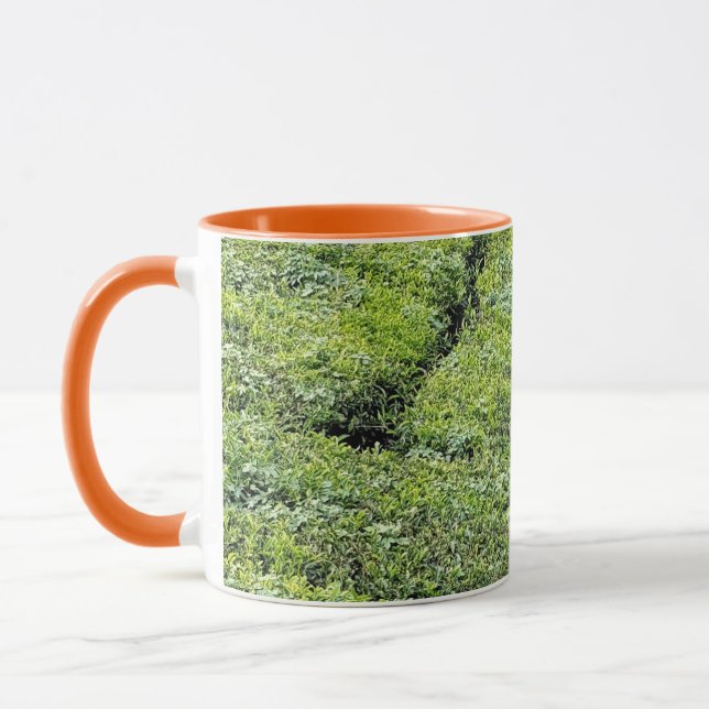 Caneca Jardins de chá de Munnar no café (Esquerda)