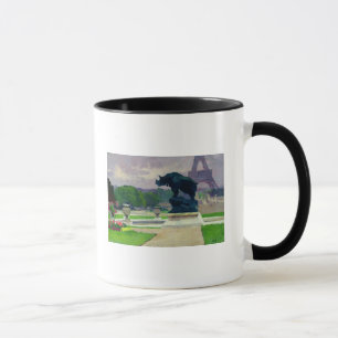 Caneca Jardins e rinoceronte de Trocadero por Jacquemart