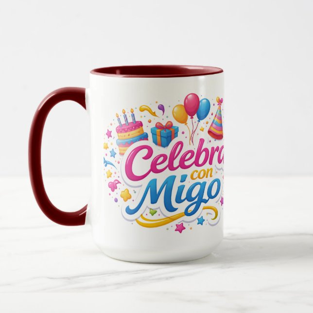Caneca Jarra Personalizada con Diseño de Personaliza y Ce (Esquerda)
