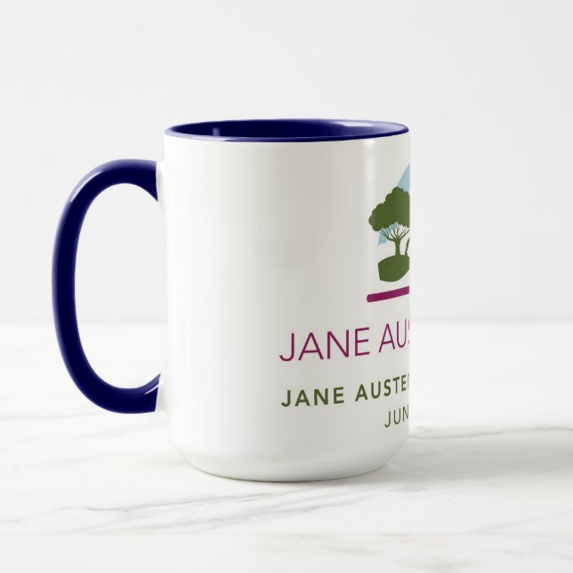 Caneca JASP 2021 azul de 15 oz (Esquerda)