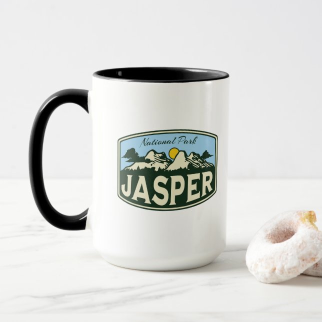 Caneca Jasper National Park Alberta Canada presentes (Com Donut)