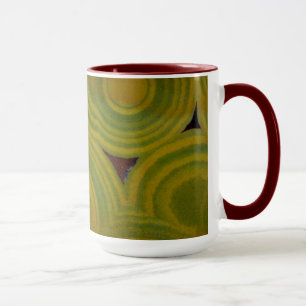 Caneca Jasper Oceano com Manchas Amarelas