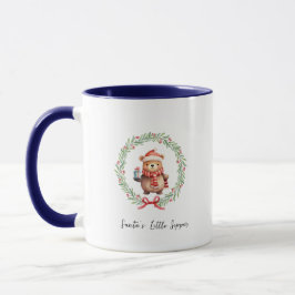 Caneca Jato de Natal de Urso Doce