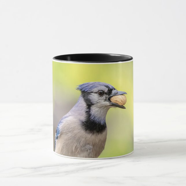 Caneca Jay azul com amendoim (Centro)