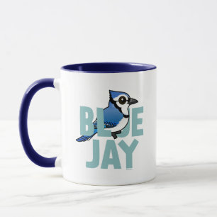 Caneca Jay azul enorme