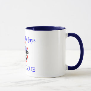Caneca jay azul, Merrill Blue Jays, VAI AZUL GRANDE