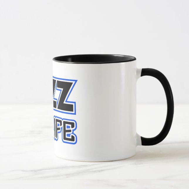 Caneca Jazz mug - escolha estilo e cor (Direita)