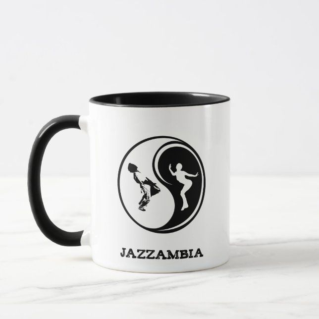 Caneca Jazzambia Yin Yang Mug (Esquerda)